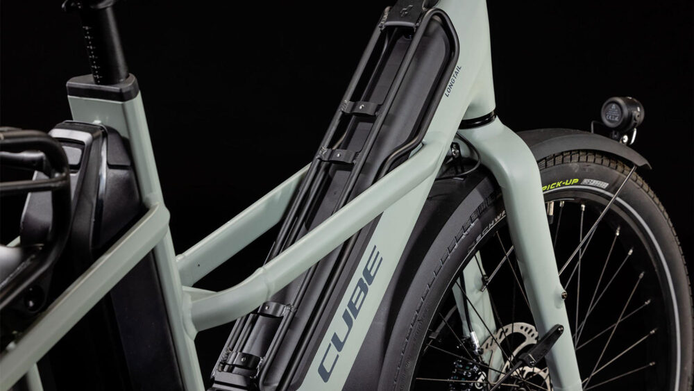 Cube Longtail Sport Hybrid 725 swampgrey´n´reflex – Bild 3