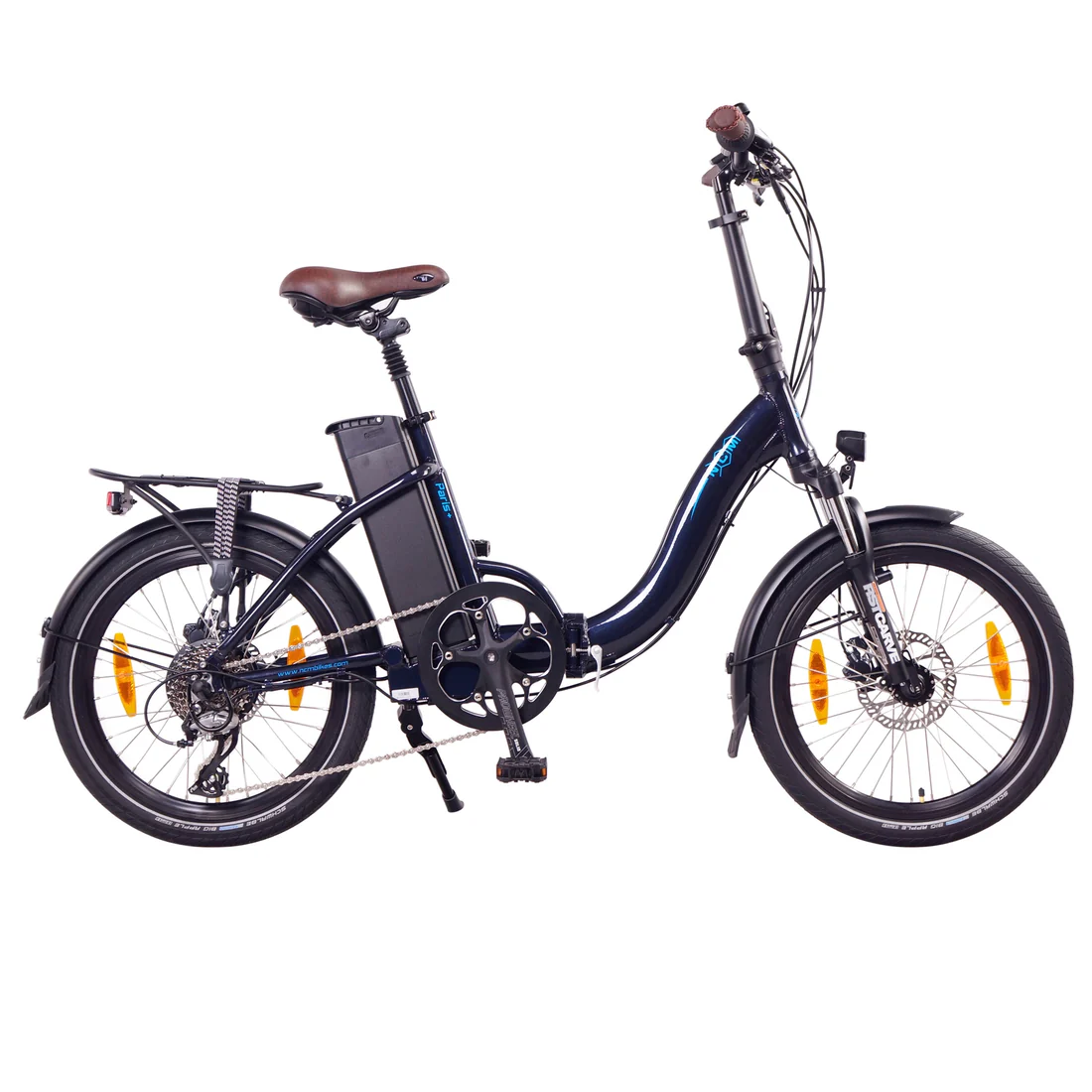 NCM Bikes Paris+, 20″, weiß, E-Faltrad E-Klapprad, Damen – Bild 3