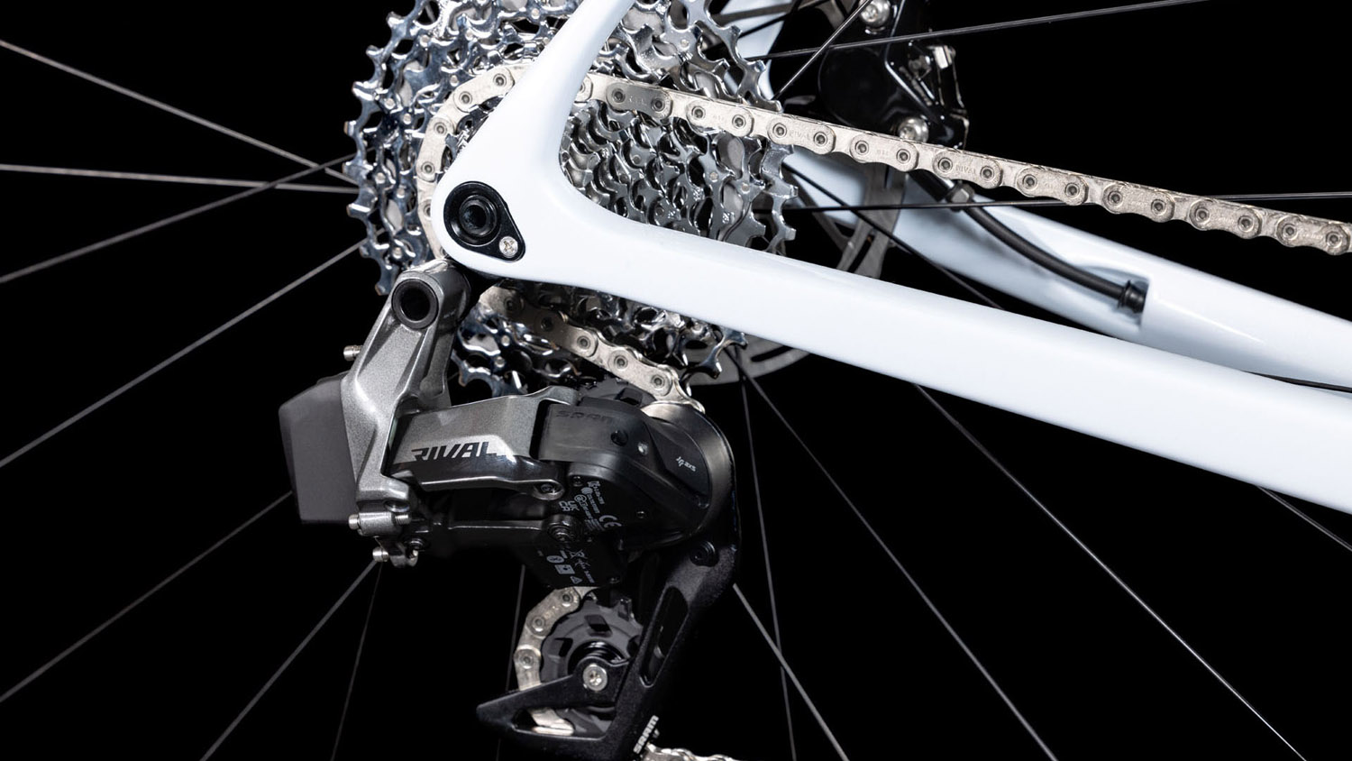 Cube Cross Race C:62 Race polarwhite´n´blue – Bild 7