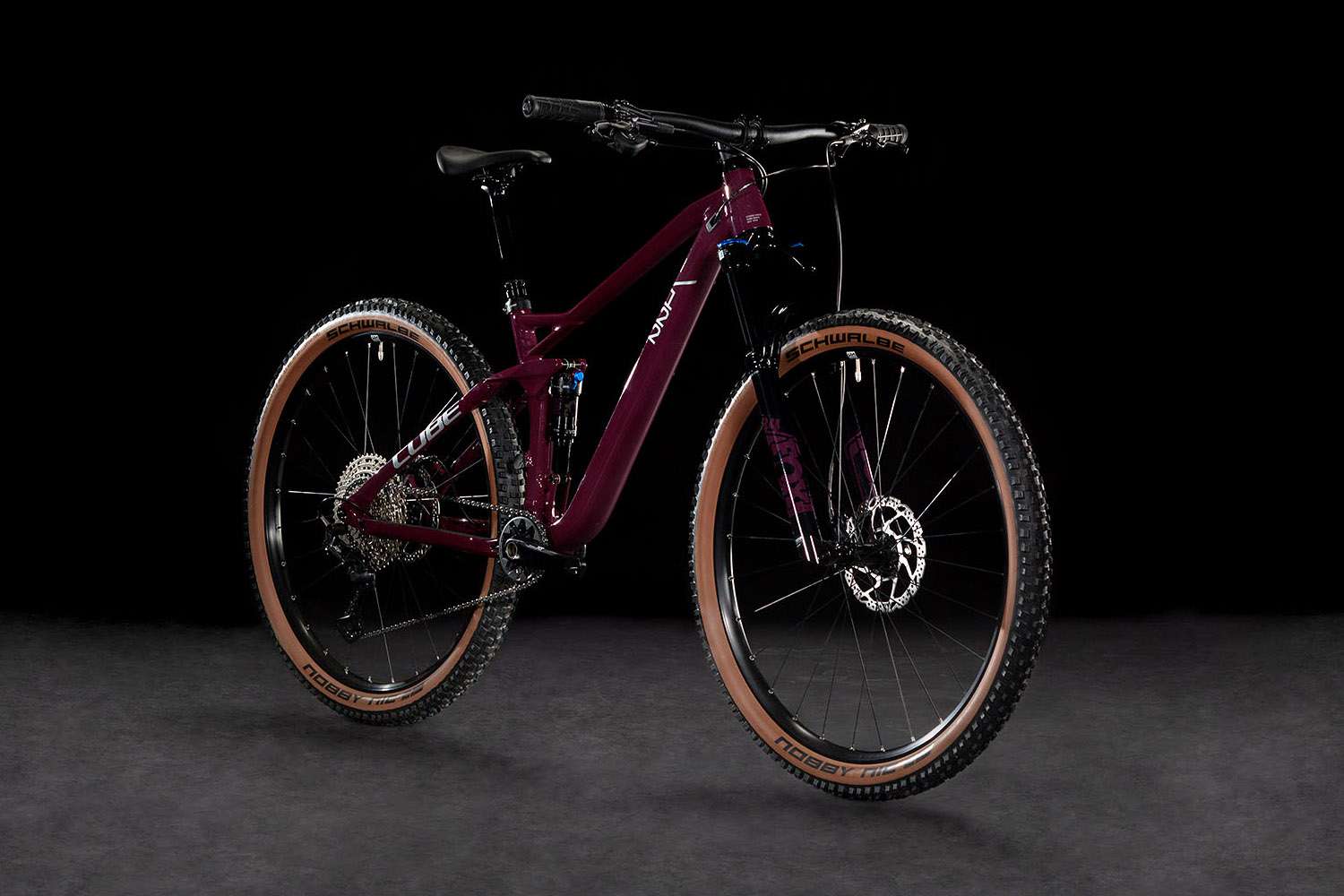 Cube Stereo ONE22 Race wine´n´grey – Bild 2